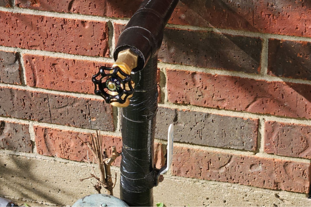 Frozen pipe